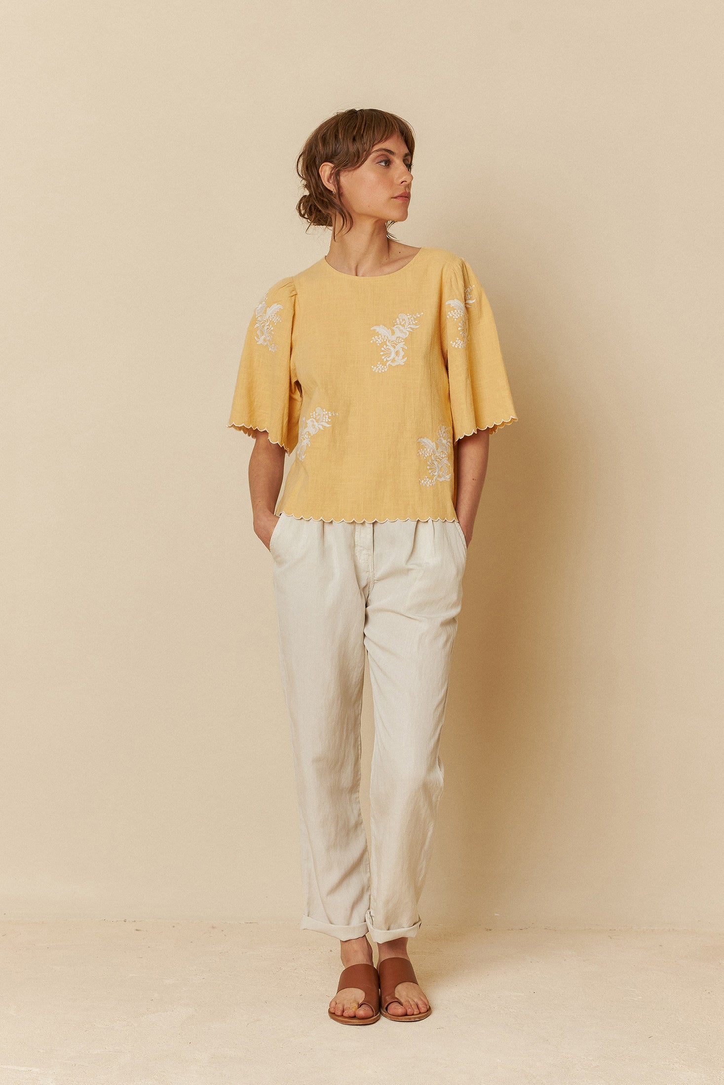 Shirt 241  Mandarina