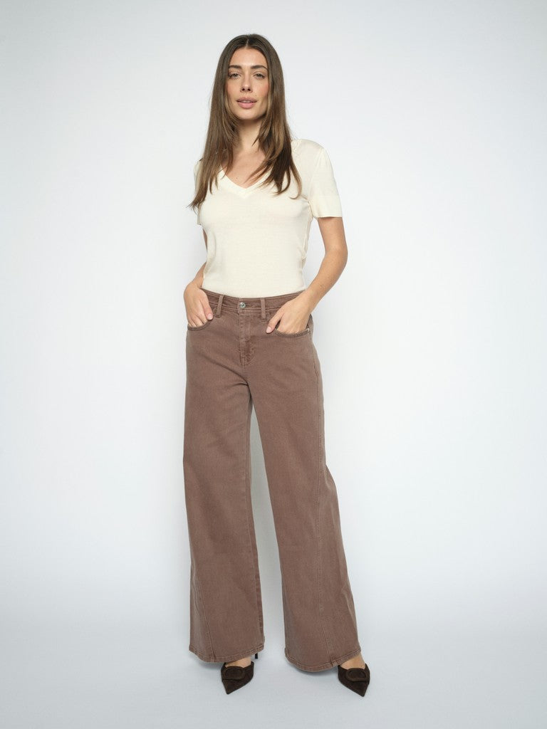 MOS MOSH BROWN PANTS / DESIGNER CLOTHING GALLERY NZ
