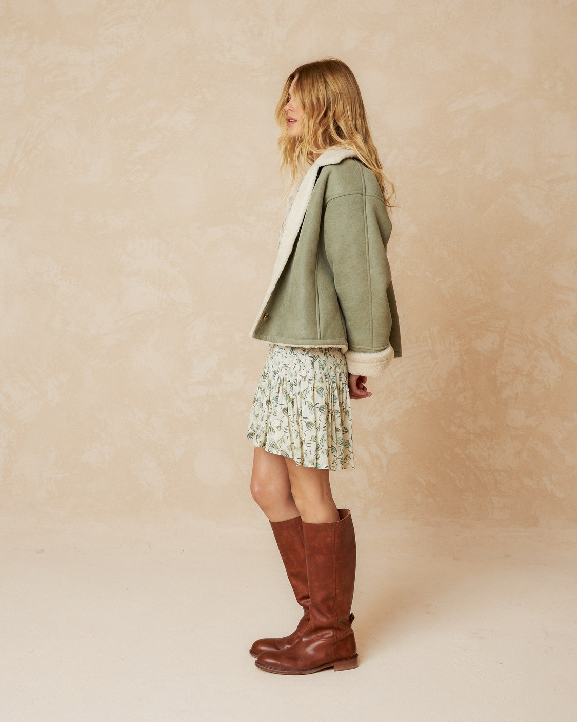 Coat #761 Agua