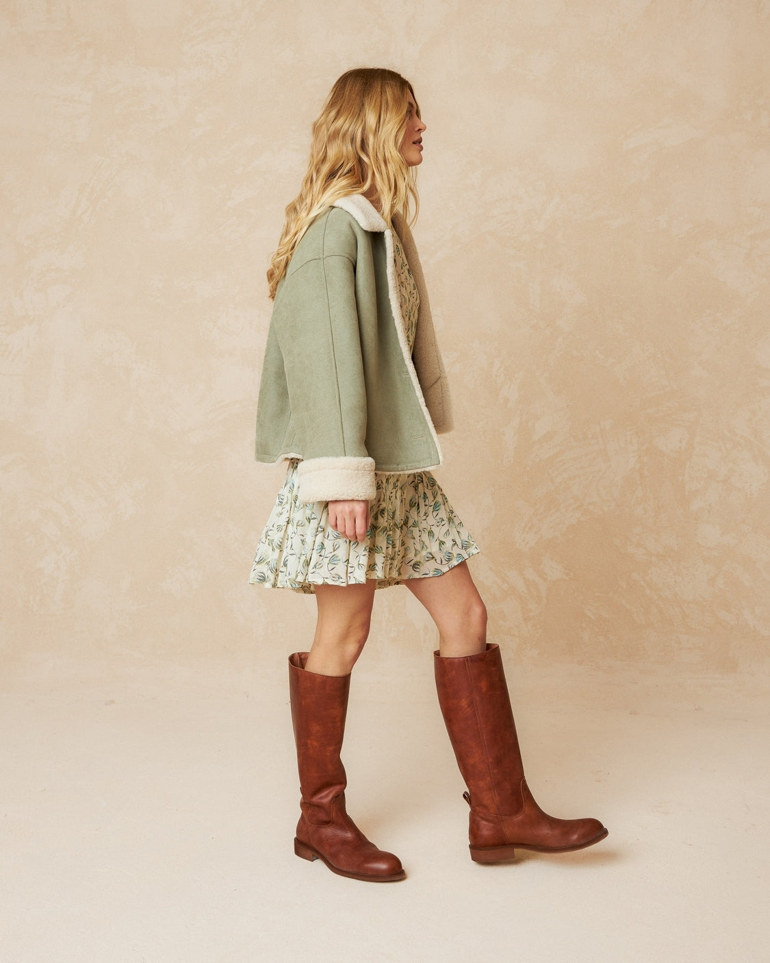 Coat #761 Agua