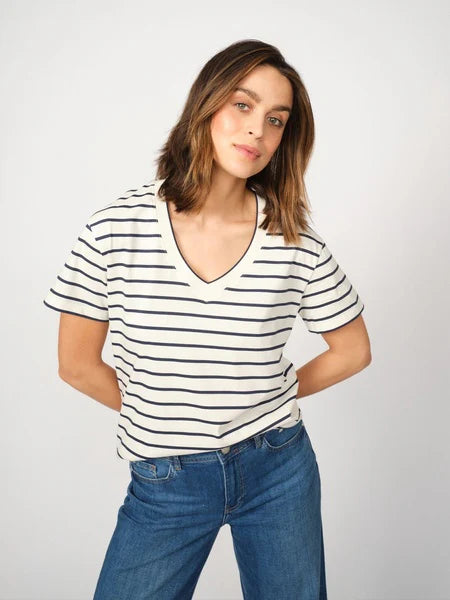 Nani V SS Stripe Tee Und