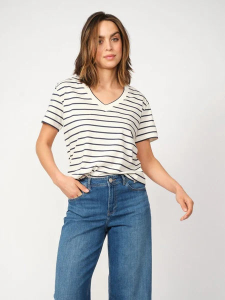 Nani V SS Stripe Tee Und