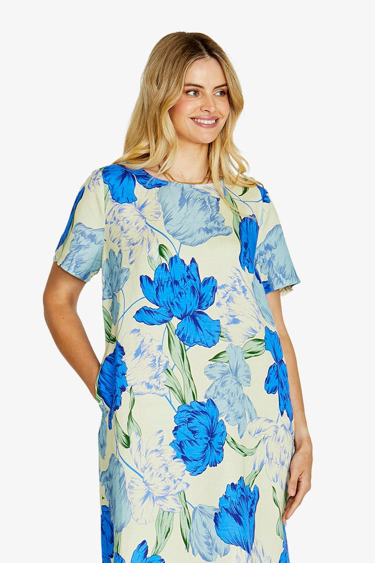 ping pong santorini dress/ designer clothing gallery nz