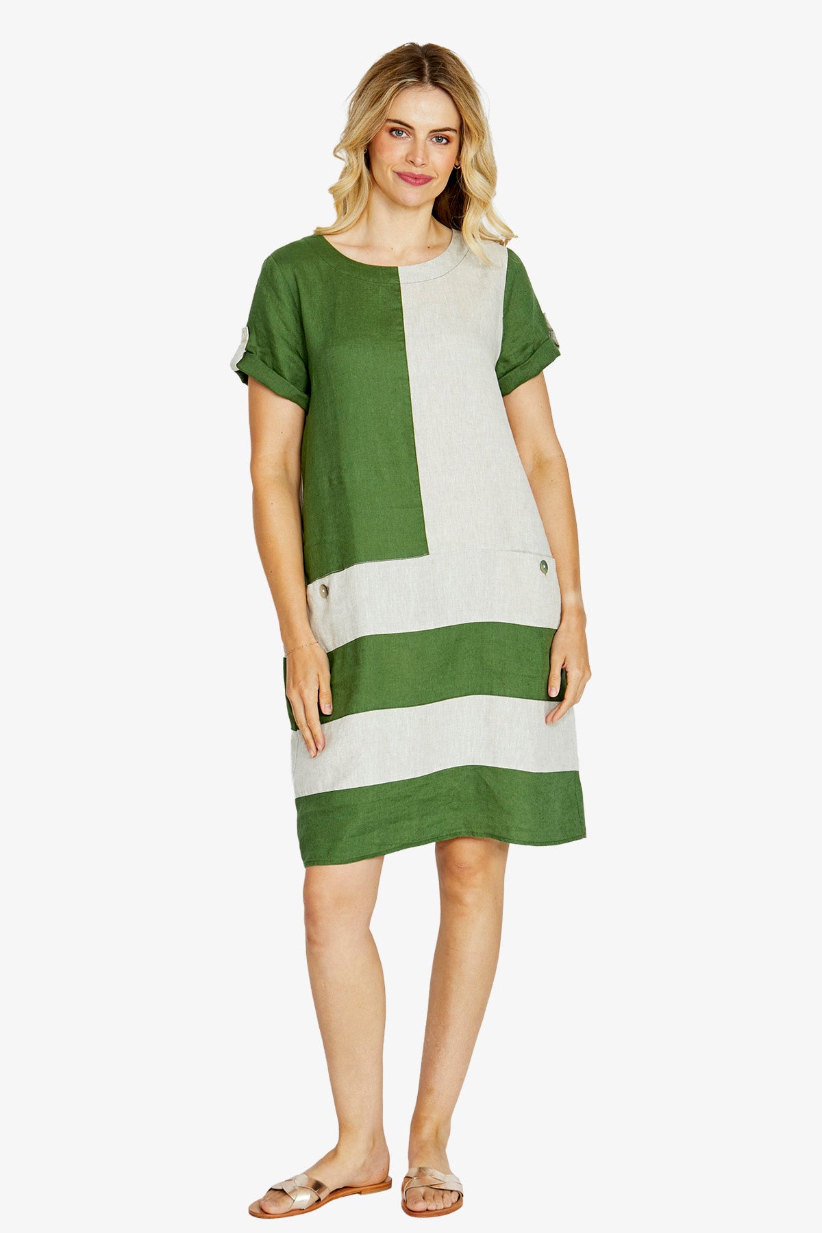 Carrie Dress Agave