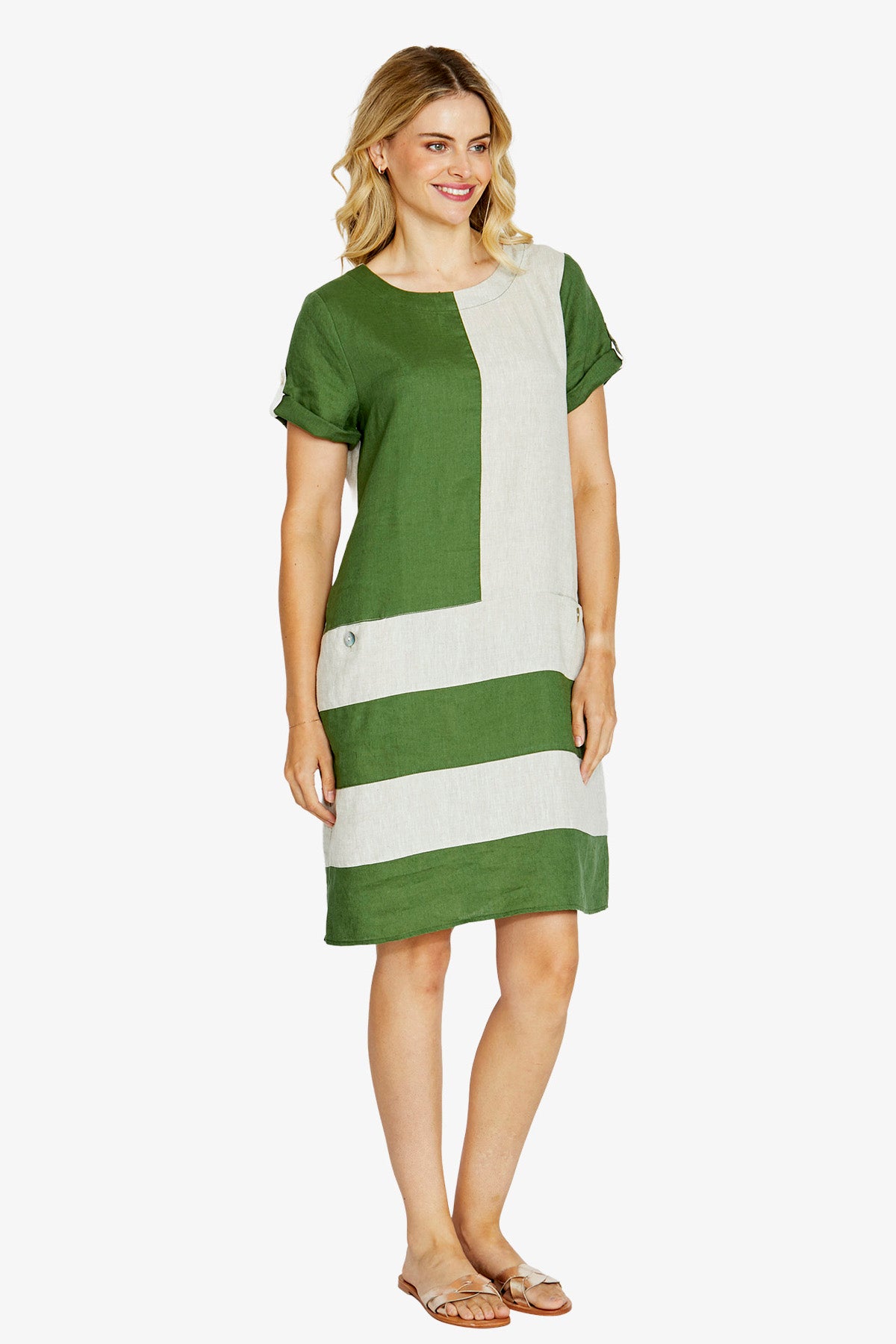 Carrie Dress Agave