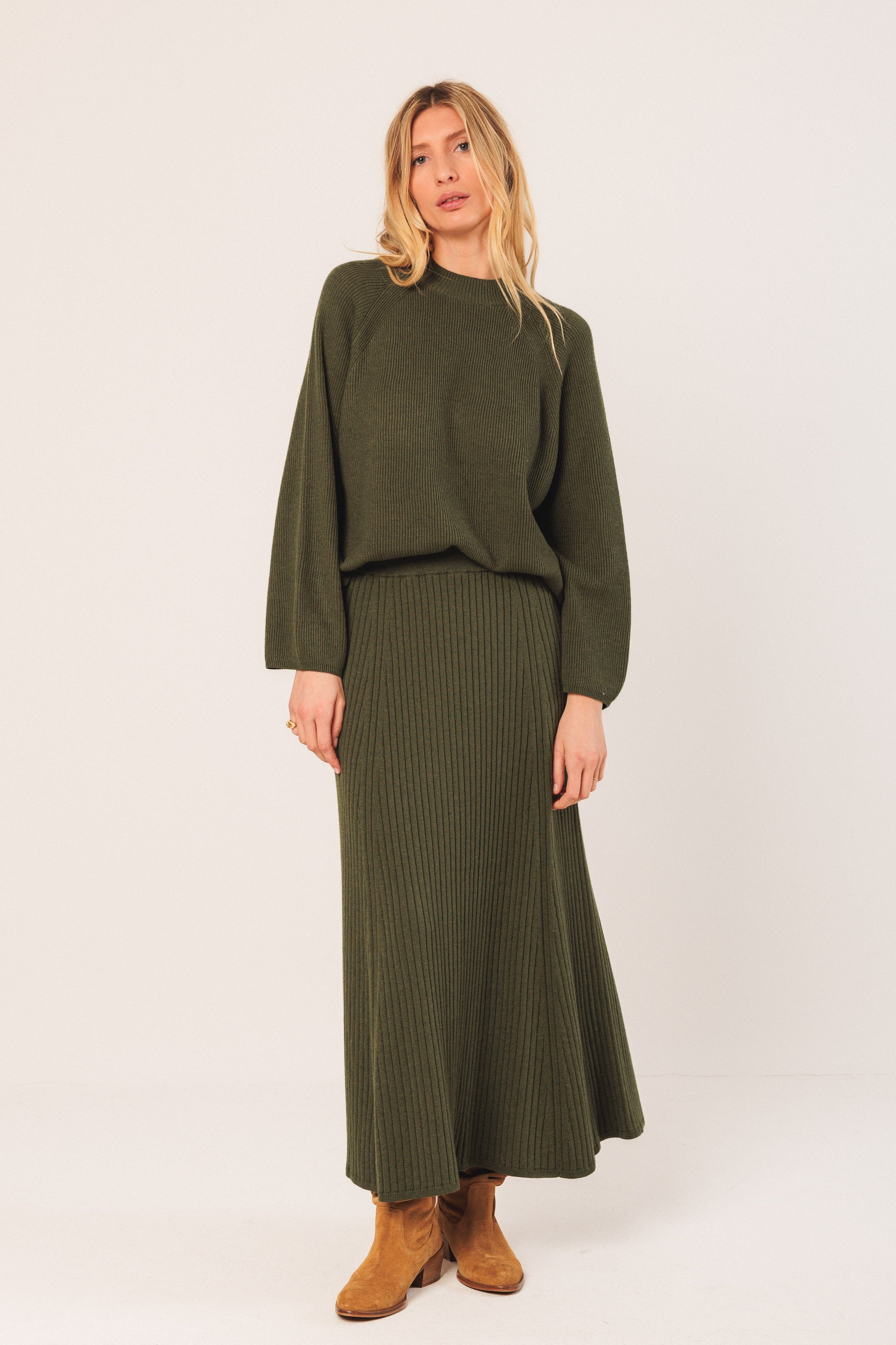 Skirt #486 Khaki
