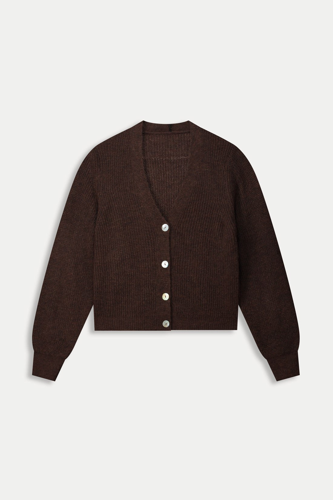 POM Amsterdam Brown Cardigan Designer Clothing Gallery
