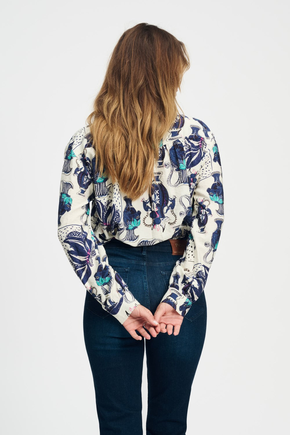 Milly Vases Cream Blouse