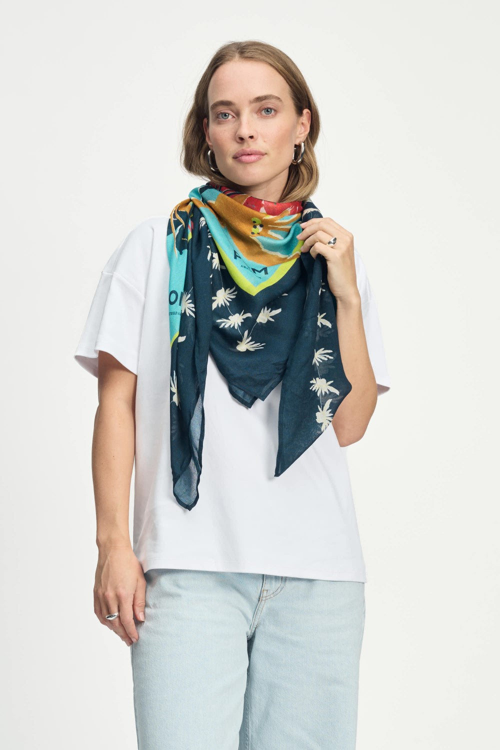 Artisan Party Blue Shawl