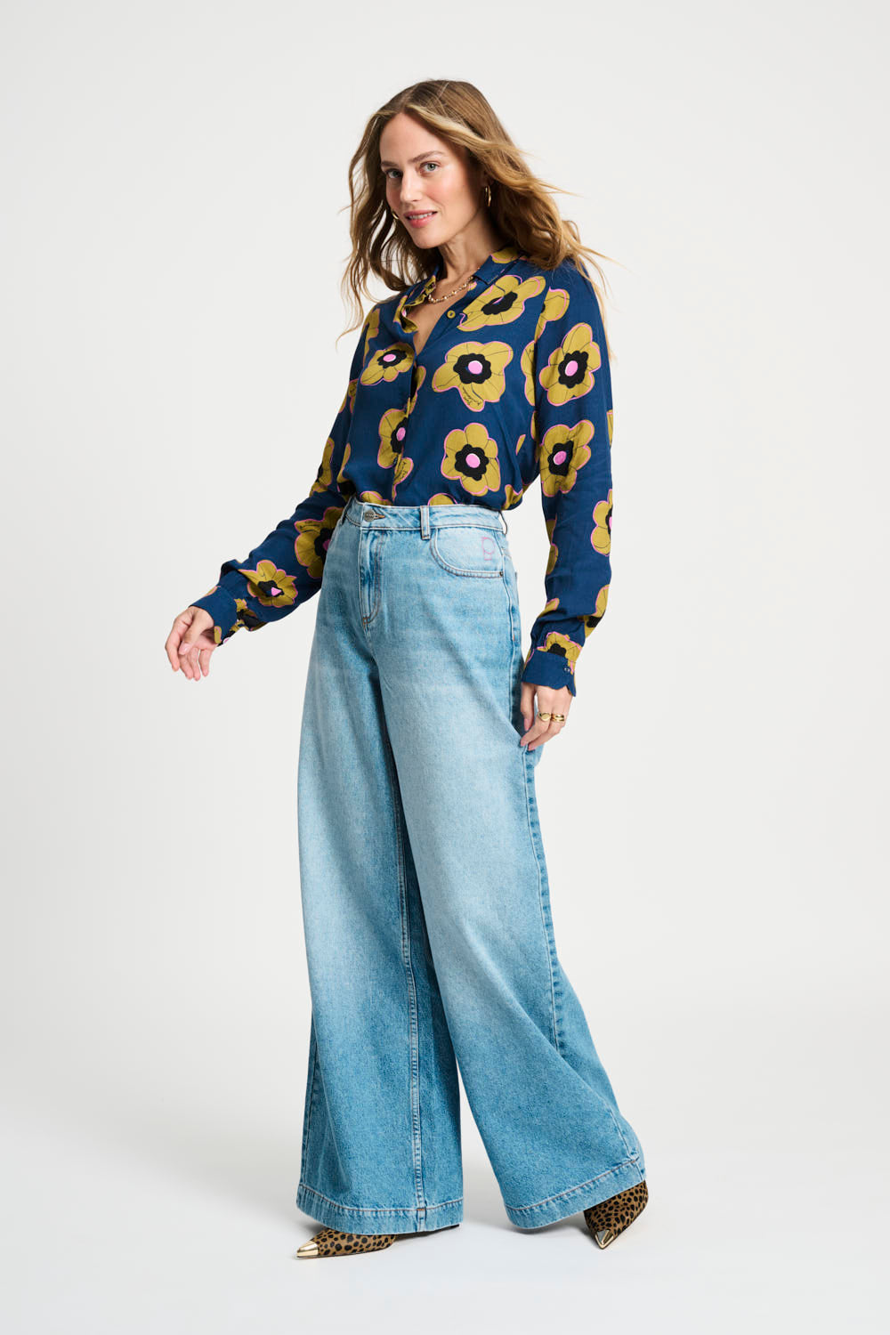 POM Asmsterdam Flower Blouse Designer Clothing Gallery Greytown