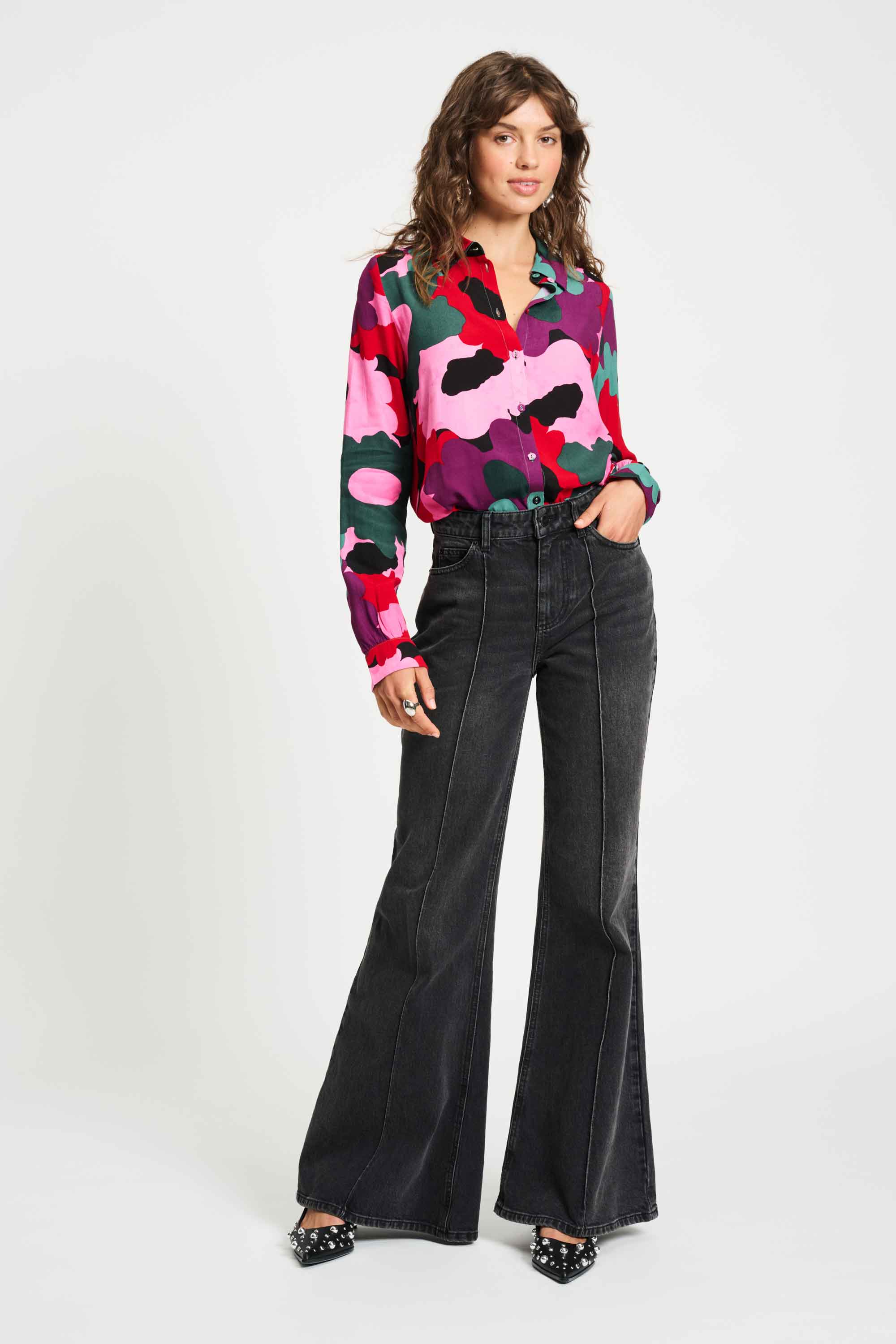 Blouse Mila Abstract Flower