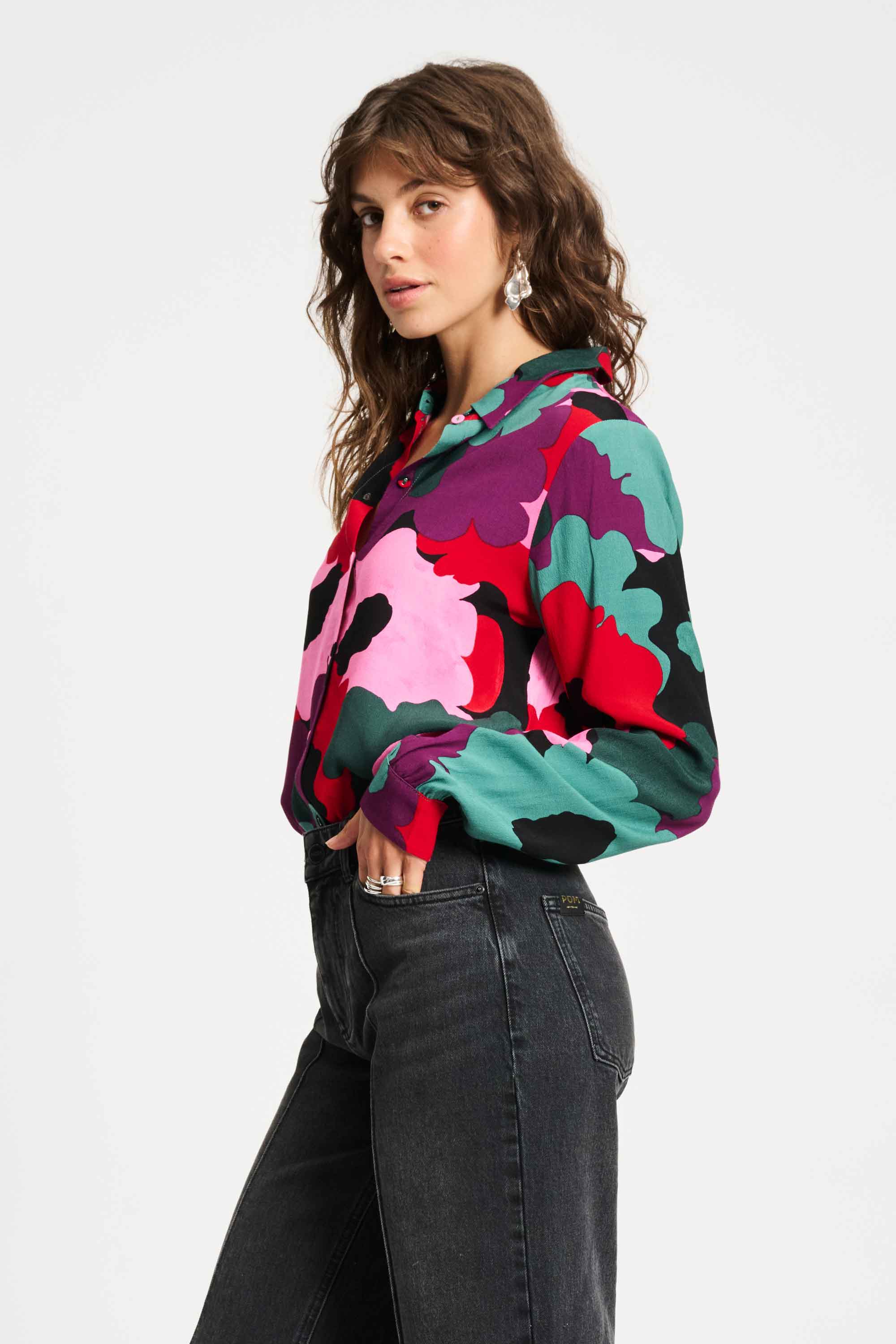 Blouse Mila Abstract Flower