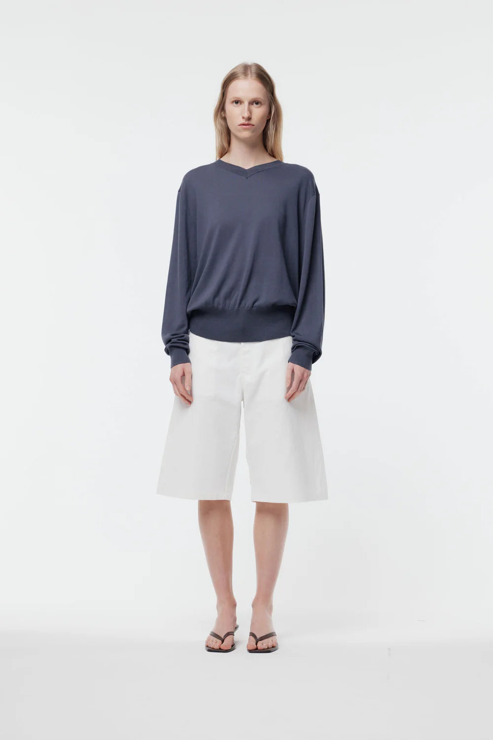 GREGORY MULBERRY BLUE JUMPER / DESIGNER CLOTHING GALLERY NZ