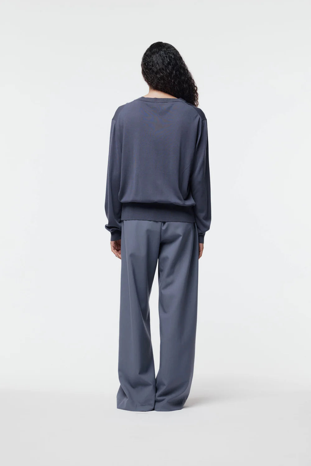 GREGORY MULBERRY BLUE JUMPER / DESIGNER CLOTHING GALLERY NZ
