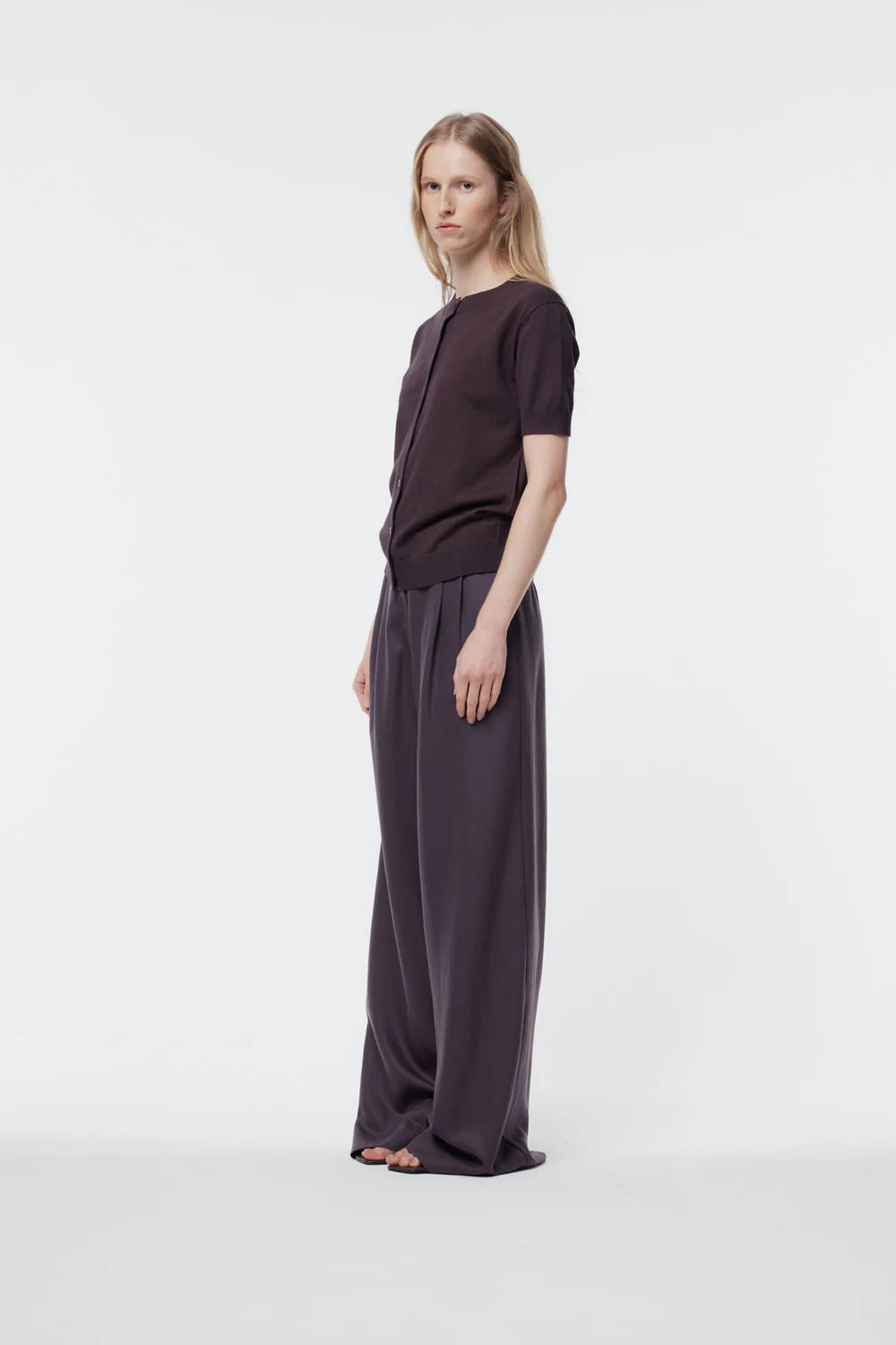 GREGORY PLUM CARDI / DESIGNER CLOTHING GALLERY NZ