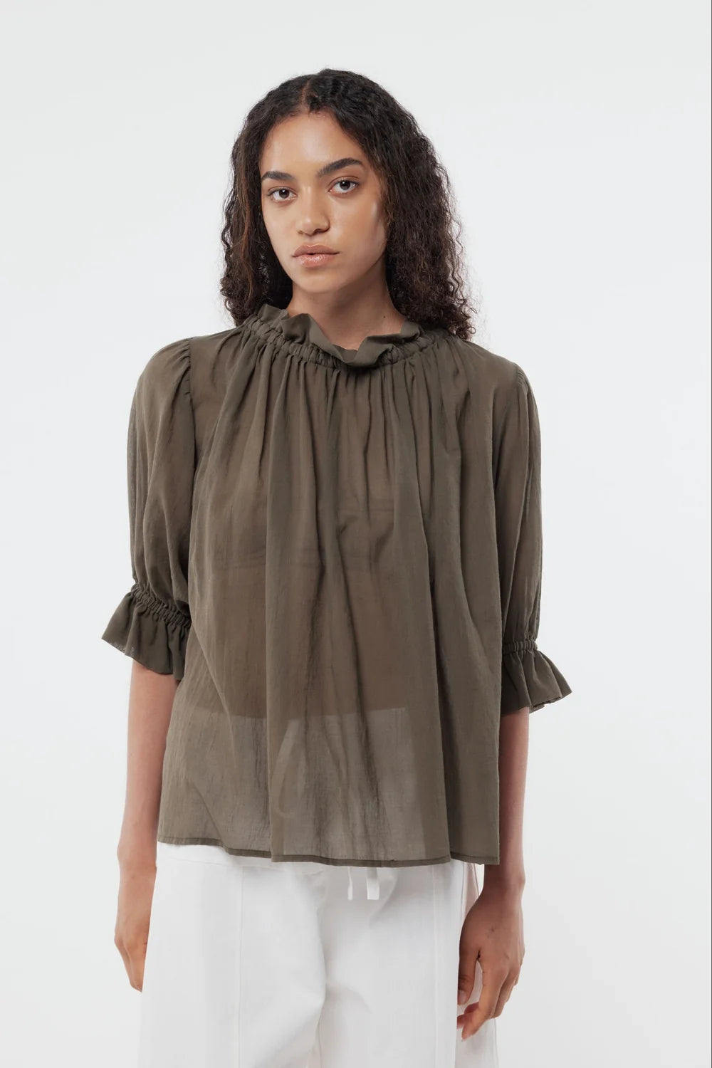 Peddle Top Khaki