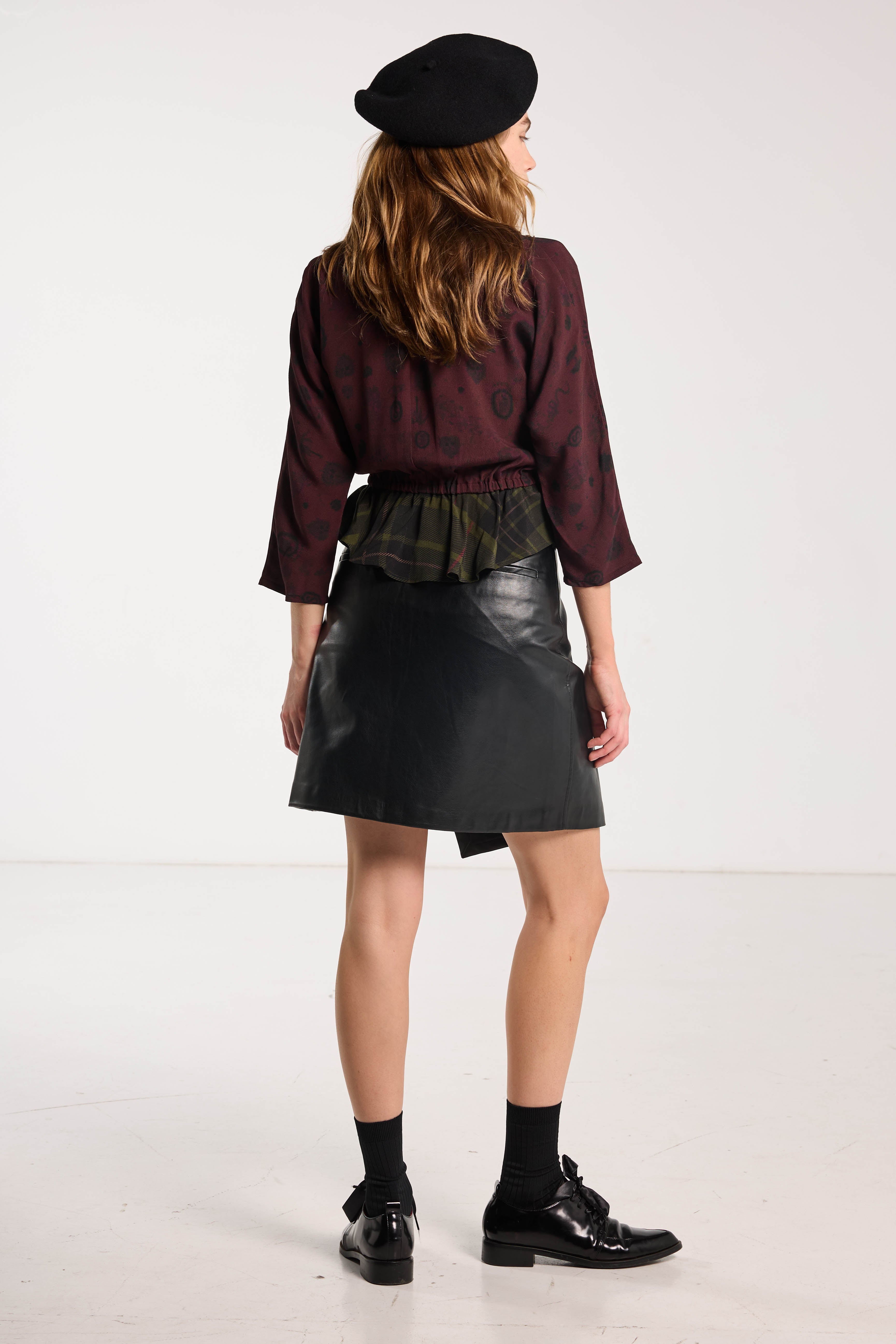 Valentine Top Plum Forest