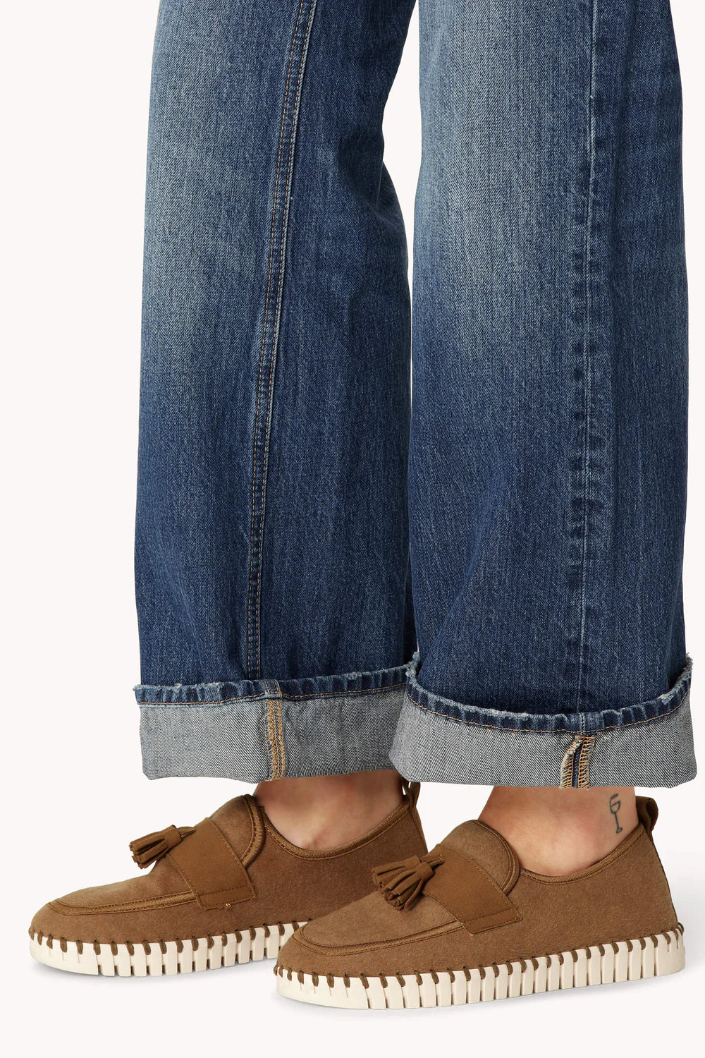 Tulip Wool Loafer Cashew