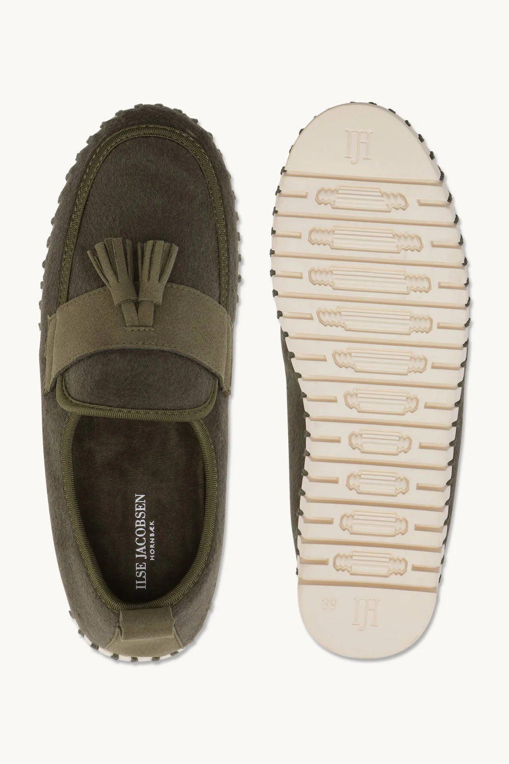 Tulip Wool Loafer Army