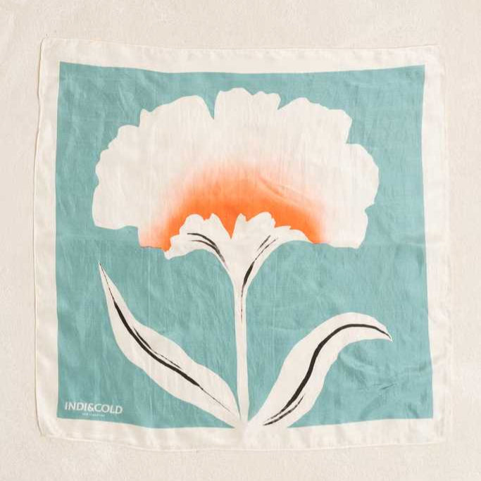 Silk Scarf 766 Plomo