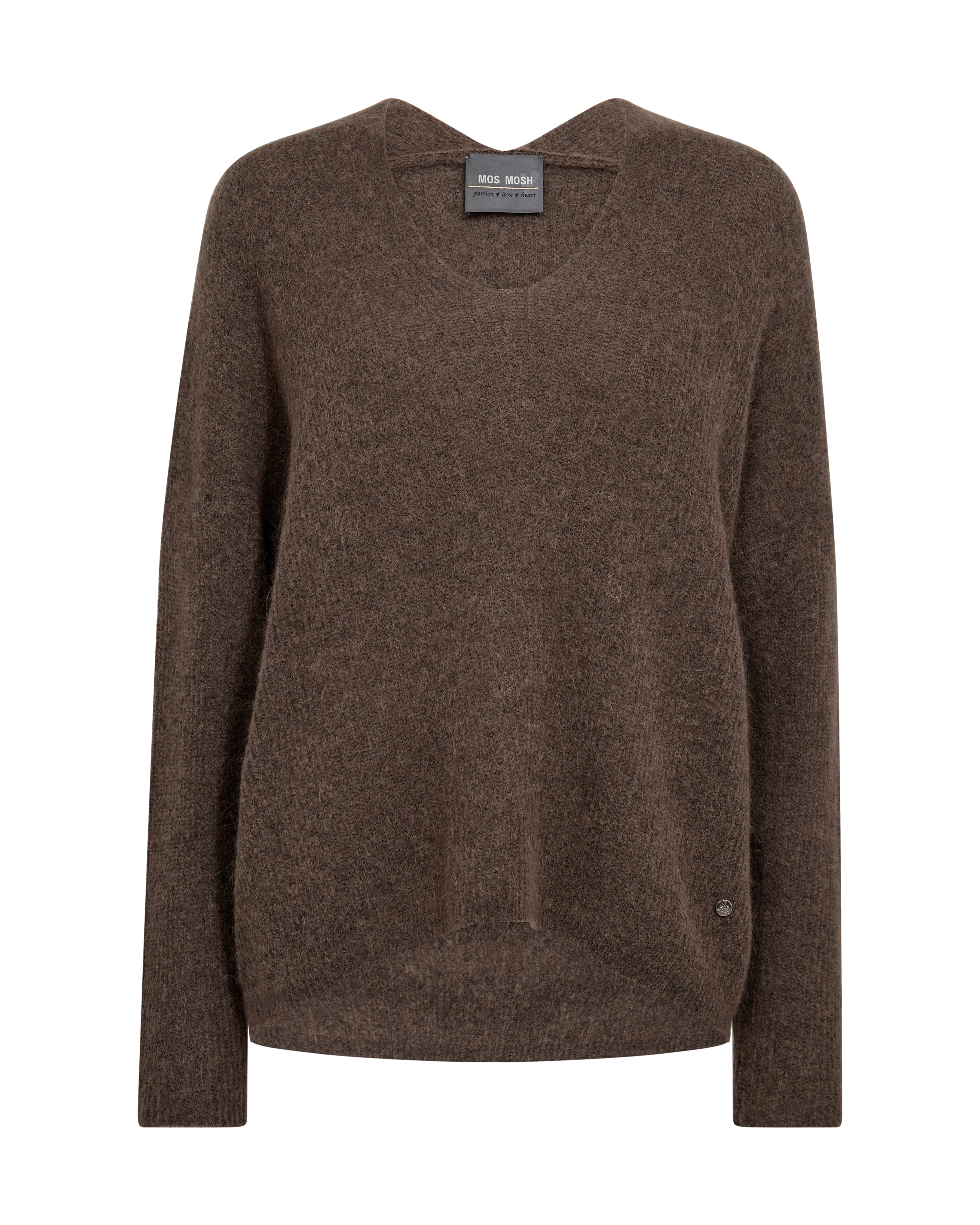 Thora V Neck Knit Falcon