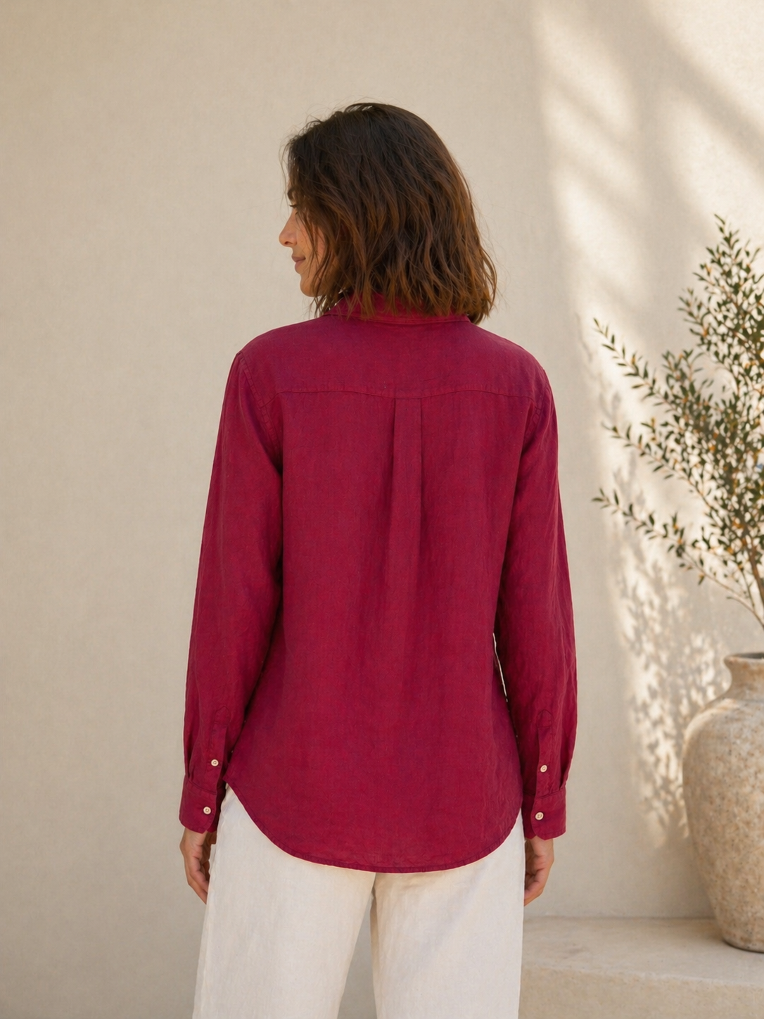 WOMEN SHIRT PINK FIL NOIR / DESIGNER CLOTHING GALLERY GREYTOWN NZ 