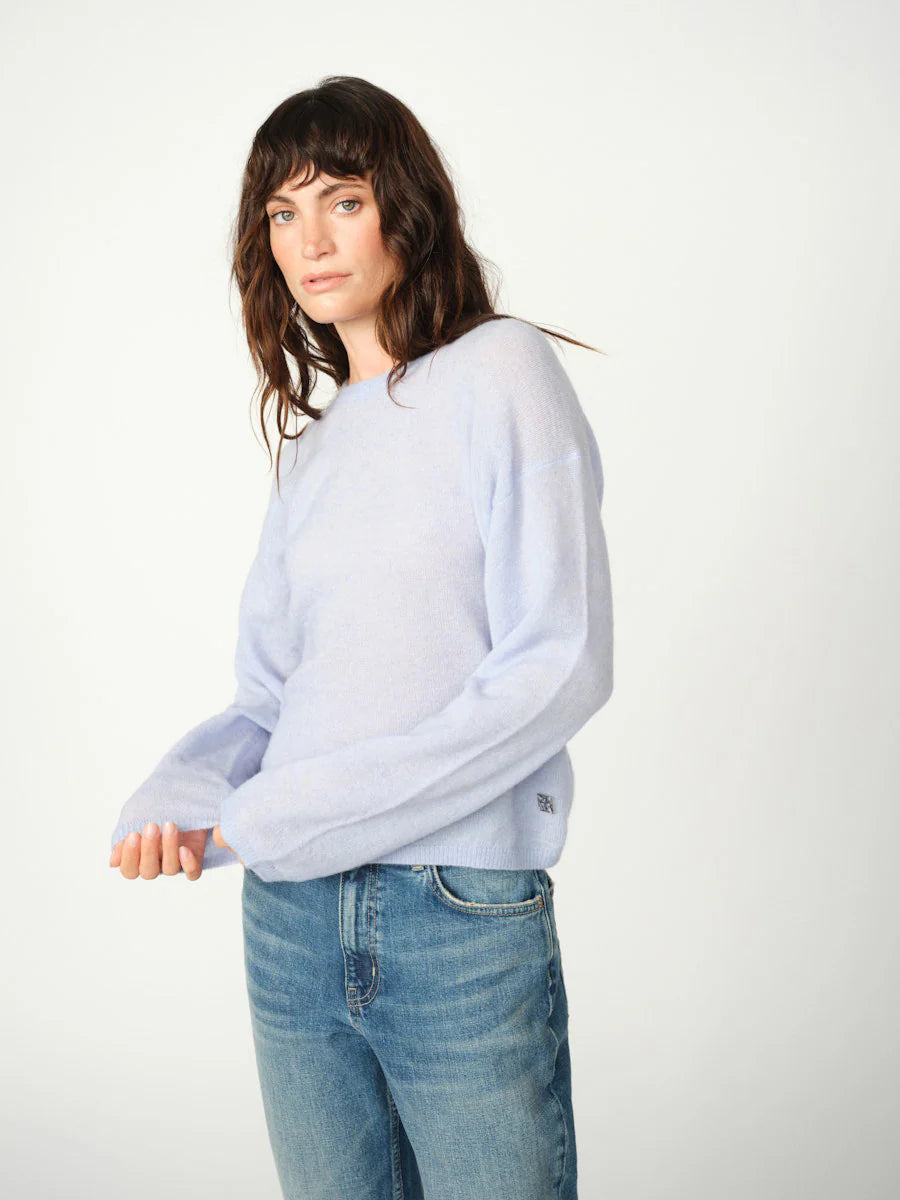 Mape O Neck Knit Blue