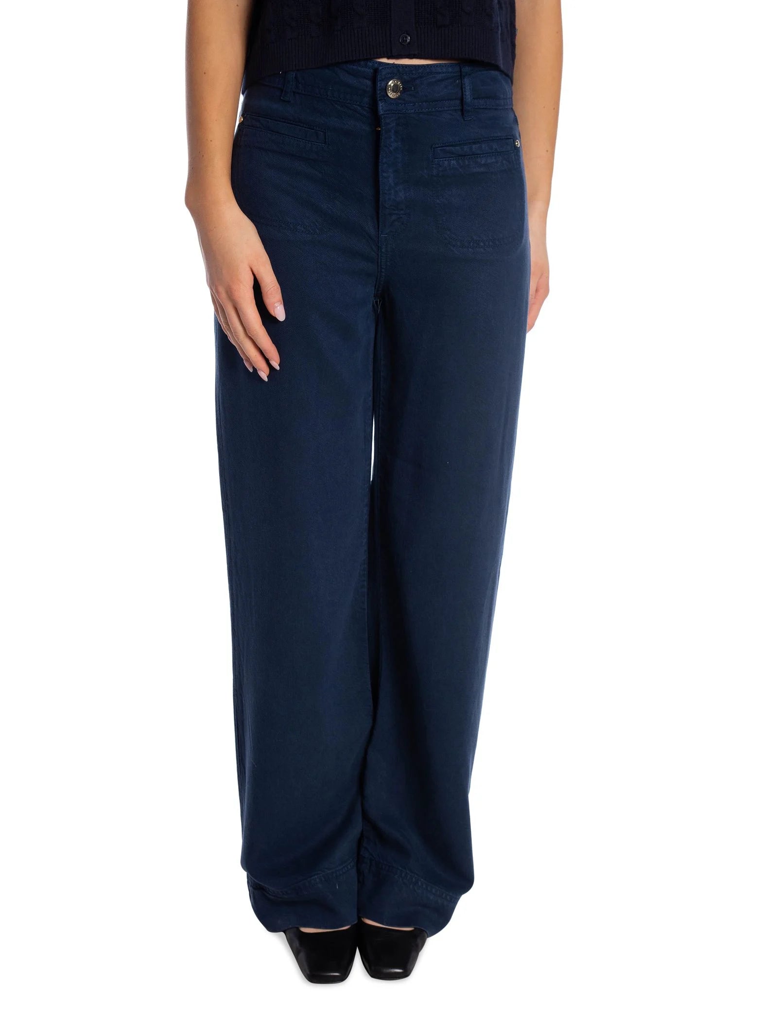 MOS MOSH PANT BLUE / DESIGNER CLOTHING GALLERY NZ