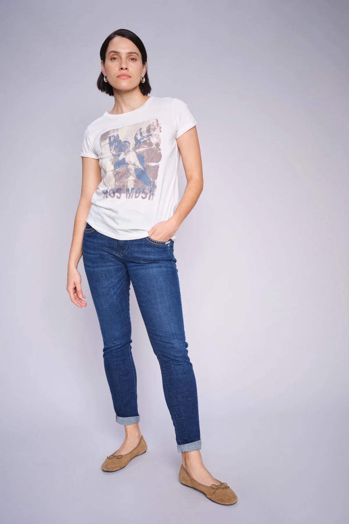 Naomi Cadillac Jeans Dark Blue
