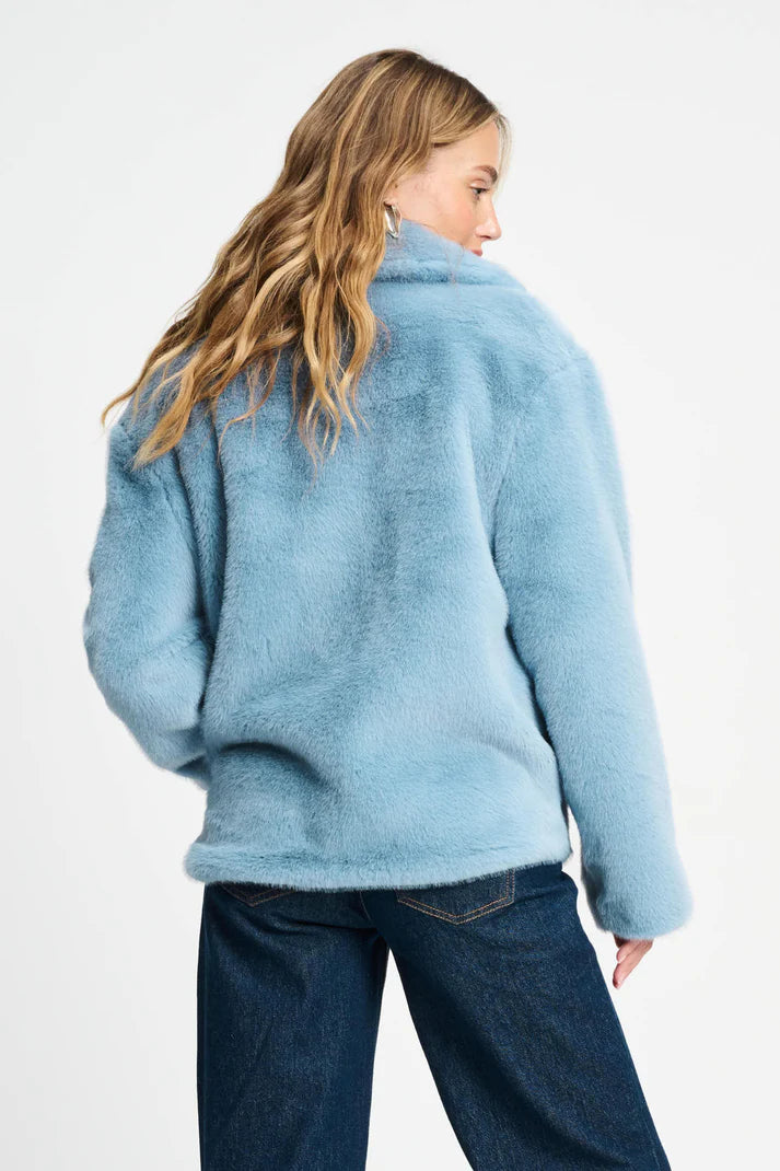 POM Amsterdam Faux Fur coat | Designer Clothing Gallery Greytown