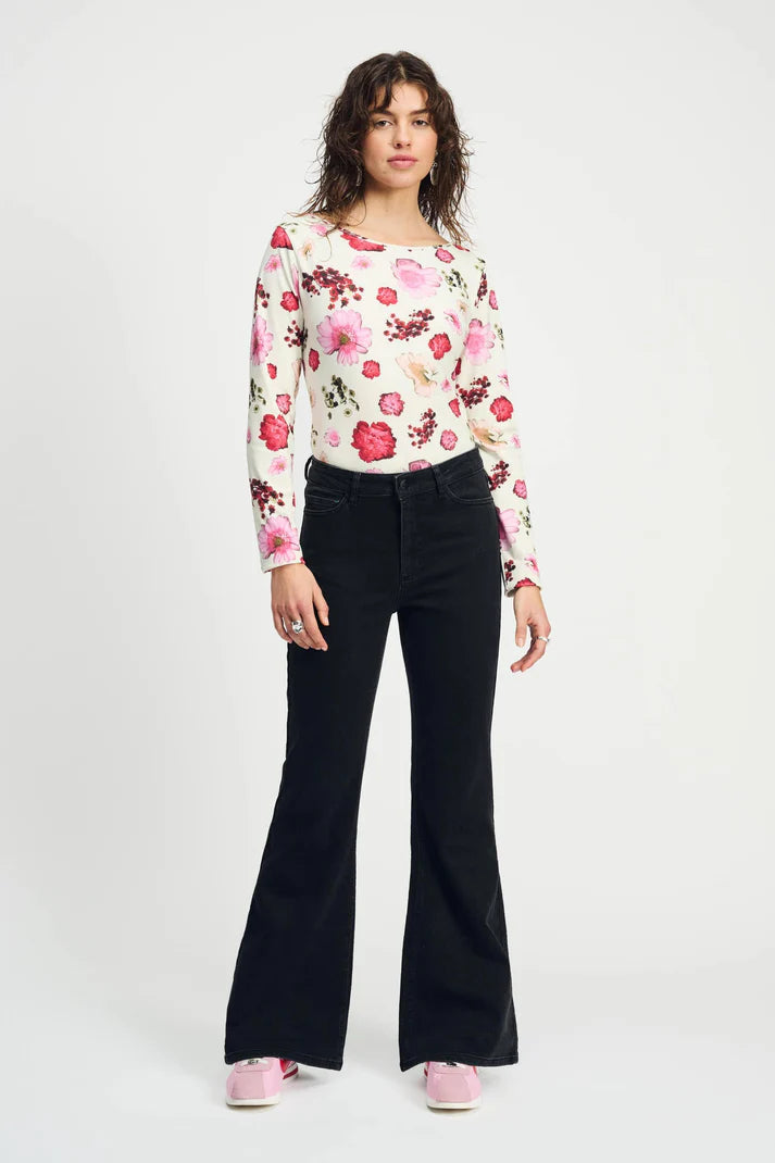 Esmee Flare Vintage Jeans Black
