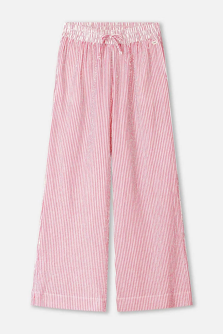 POM SEERSUCKER RED WHITE / DESIGNER CLOTHING GALLERY NZ