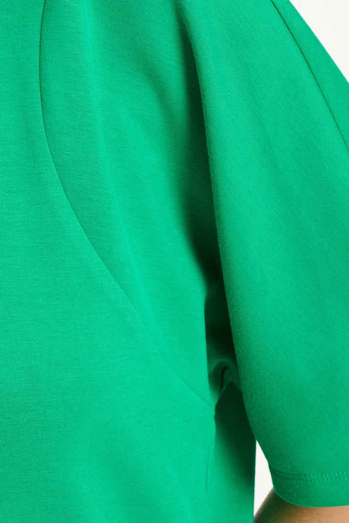 POM TOP NENA GREEN / DESIGNER CLOTHING GALLERY NZ