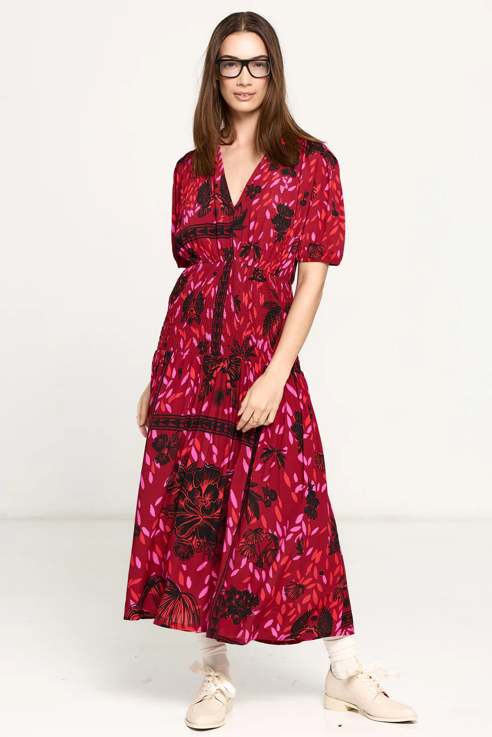 Jezebel Dress Wild Cherry