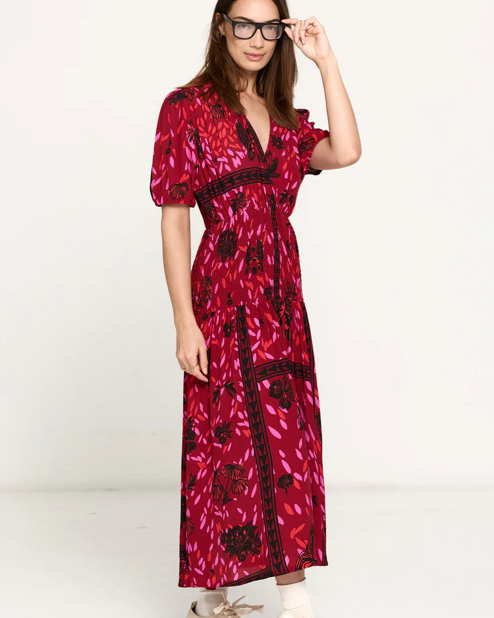 Jezebel Dress Wild Cherry