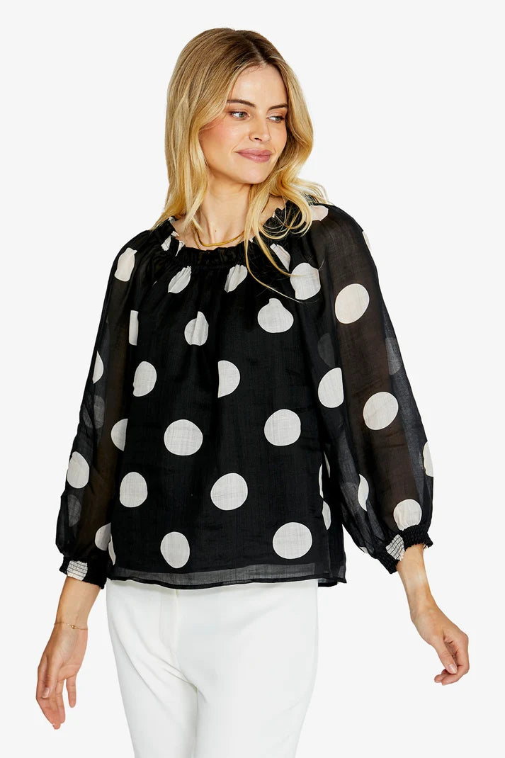 PING PONG BLOUSE / DESIGNER CLOTHING GALLERY NZ