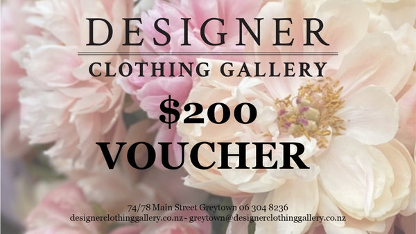 Voucher - Designer Clothing Gallery | Women's Online Designer Clothing